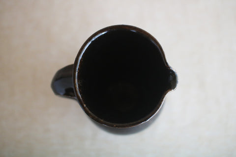 Gunji Pottery Large Black Vase