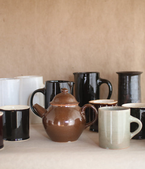 Brown Pottery Mug