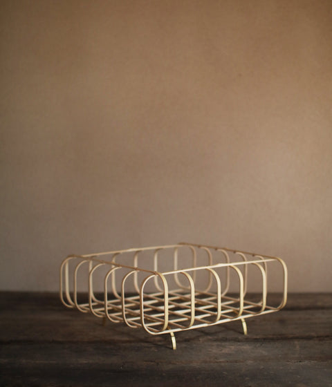 Kei Nakamura Stretchable Bamboo Square Basket