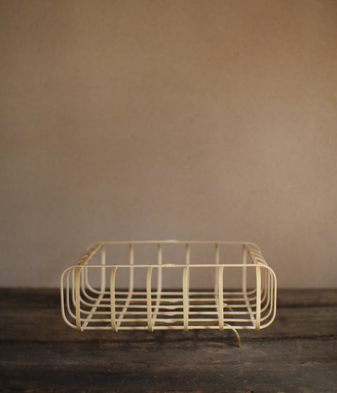 Kei Nakamura Stretchable Bamboo Square Basket