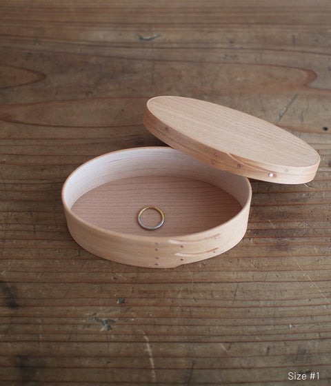 IFUJI Shaker Oval Box -Cherry- (#0,1,2,3)