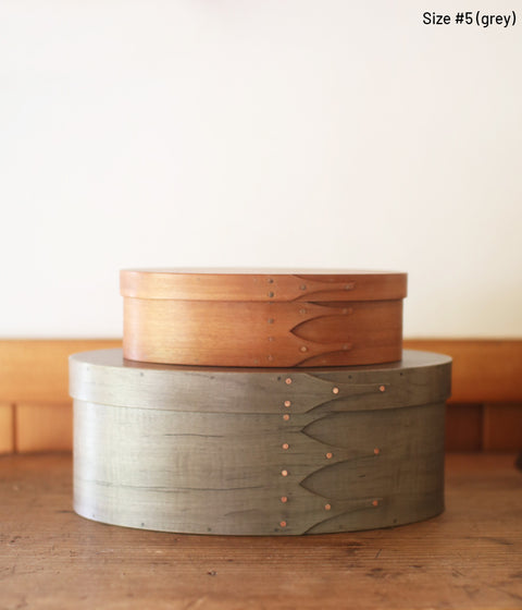 IFUJI Shaker Oval Box -Gray-