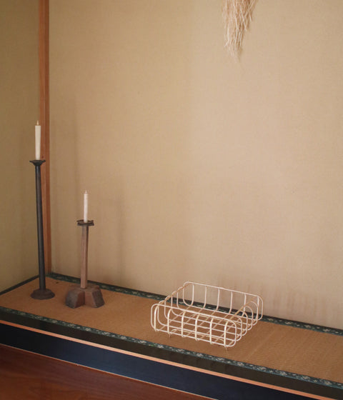 Kei Nakamura Stretchable Bamboo Square Basket