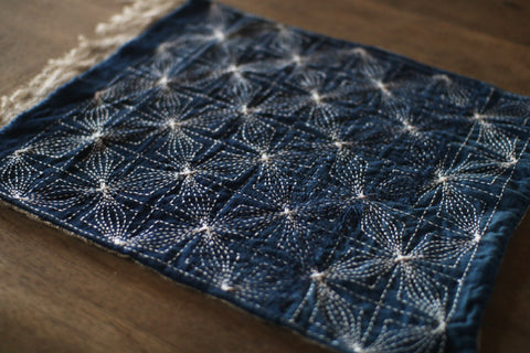 Sashiko Decorative Mat [A] - Sold out