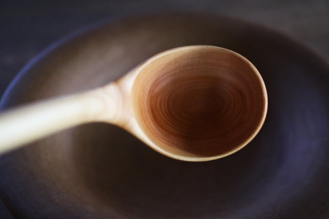 Hand-Carved Branch Ladle [Zelkova-A] - Sold out