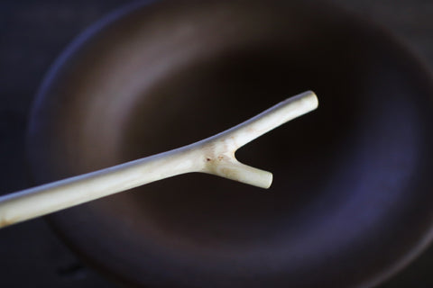 Hand-Carved Branch Ladle [Zelkova-B] - Sold out