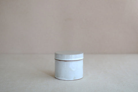 Gunji Pottery Futamono Lidded Jar - Cylindrical