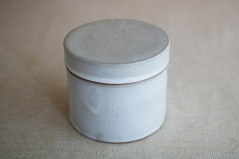 Gunji Pottery Futamono Lidded Jar - Cylindrical