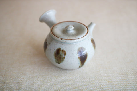 Gunji Pottery Ceramic Kyusu Teapot
