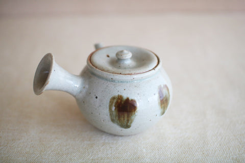 Gunji Pottery Ceramic Kyusu Teapot