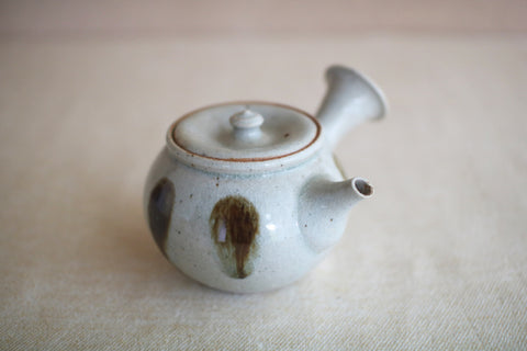 Gunji Pottery Ceramic Kyusu Teapot