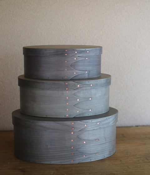 IFUJI Shaker Oval Box -Gray-