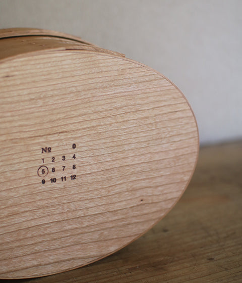 IFUJI Shaker Oval Box -Cherry- (#4,5,6,7)