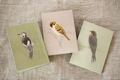 Tobidustry Pop-Up Bird Card {Black-Headed Gull}