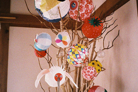 Japanese Paper Balloons {Party Blower Set}